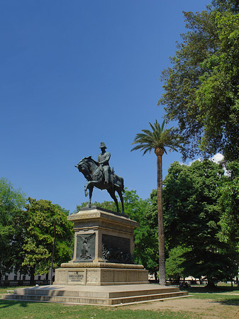 Statue von Carlo Alberto Fotos