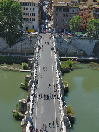 Foto Luftaufnahme der Brücke - Rom