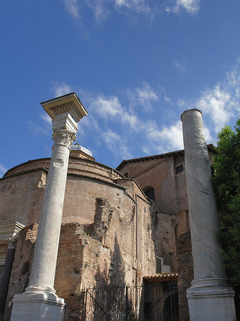 Tempel des Romulus Fotos