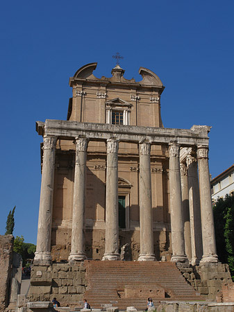 Fotos Tempel des Antoninus Pius und der Faustina