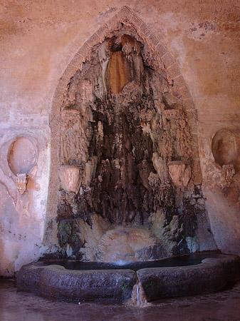 Foto Kalksteinbrunnen am Palatin