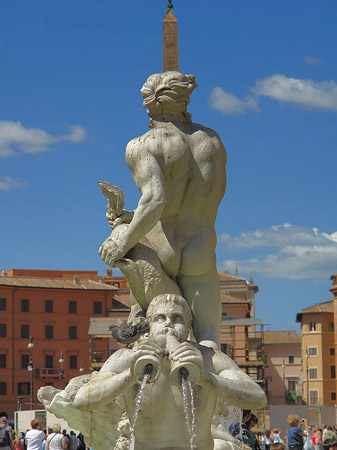 Foto Neptun am Meeresbrunnen