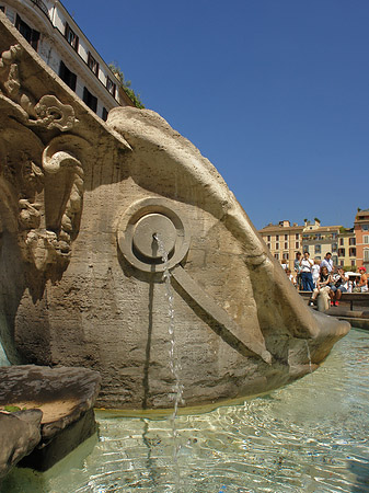 Foto Schiff im Barcaccia Brunnen - Rom