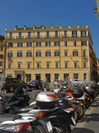 Mofas an der Piazza di Spagna