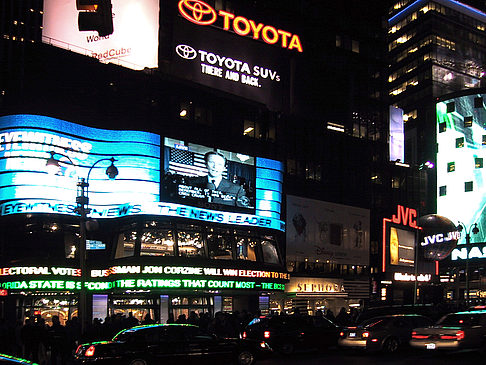 Foto Times Square bei Nacht