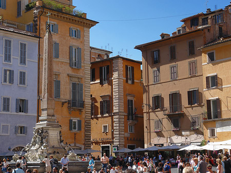 Foto Platz vor dem Pantheon - Rom