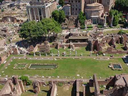 Foto Blick auf das Forum Romanum - Rom