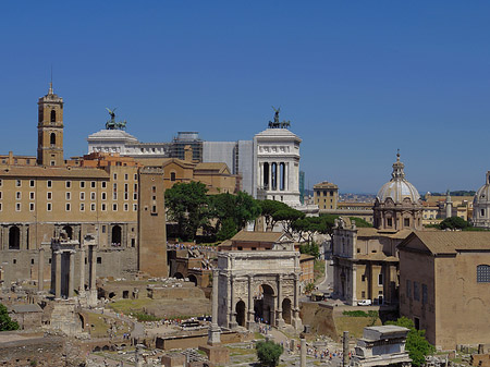 Foto Blick auf das Forum Romanum