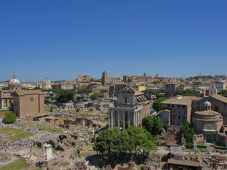 Fotos Blick auf das Forum Romanum | Rom