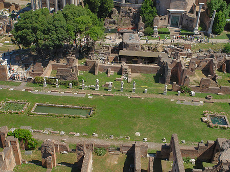 Foto Blick auf das Forum Romanum - Rom