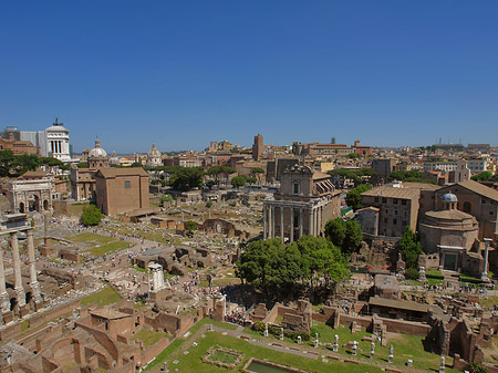 Foto Blick auf das Forum Romanum