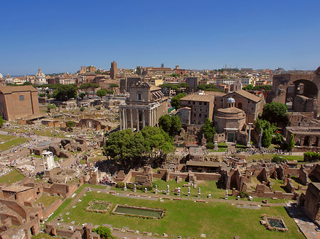 Foto Blick auf das Forum Romanum - Rom