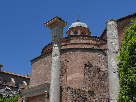 Tempel des Romulus Fotos