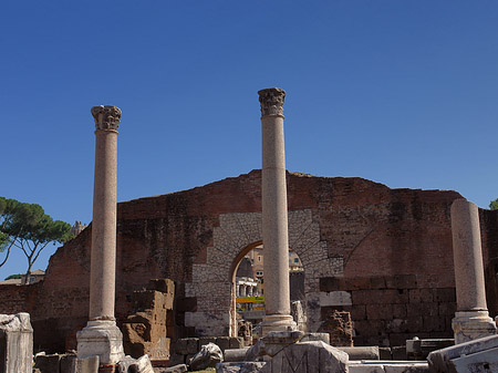 Säulen im Forum Romanum