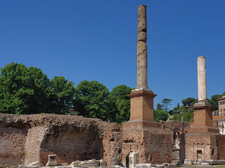 Fotos Säulen im Forum Romanum