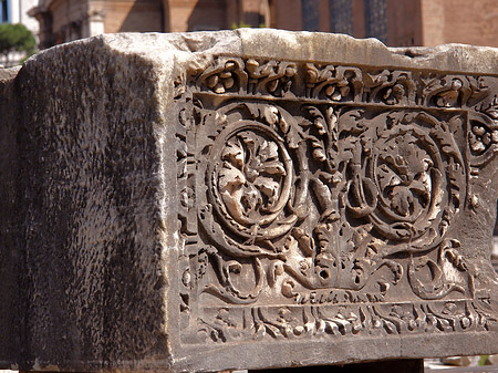 Foto Steine im Forum Romanum - Rom