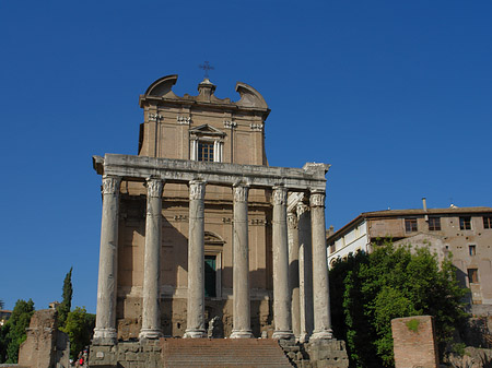 Foto Tempel des Antoninus Pius und der Faustina