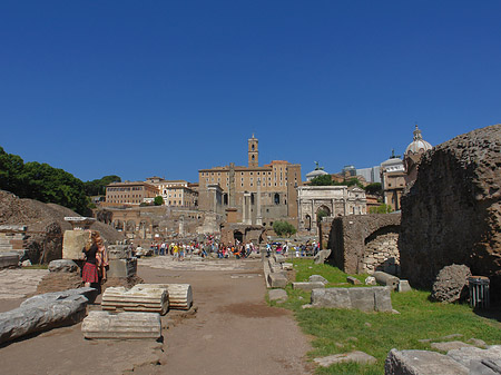 Foto Tempel der Vesta