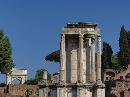 Foto Tempel der Vesta - Rom