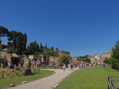 Foto Weg ins Forum Romanum