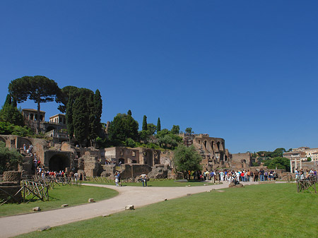 Weg ins Forum Romanum Foto 