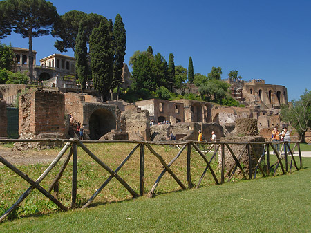 Weg ins Forum Romanum