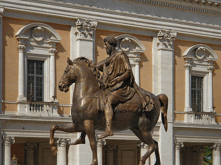 Foto Marc Aurel Statue - Rom