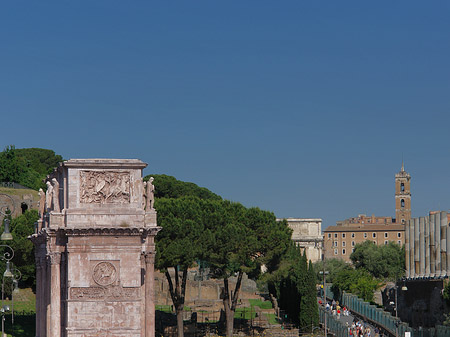 Fotos Konstantinsbogen vor dem Forum Romanum