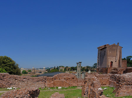 Ruinen mit Apollo Tempel Fotos