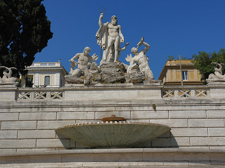 Neptun an der Piazza Fotos