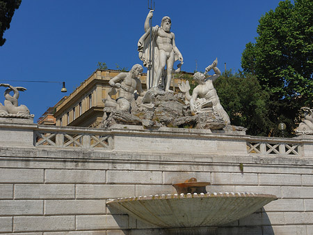 Neptun an der Piazza Fotos