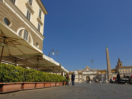 Fotos Strasse zur Piaza del Popolo | Rom