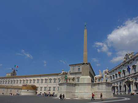 Foto Quirinalspalast mit Obelisk - Rom