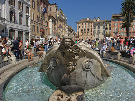 Foto Barcaccia Brunnen - Rom