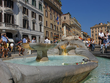 Foto Barcaccia Brunnen - Rom