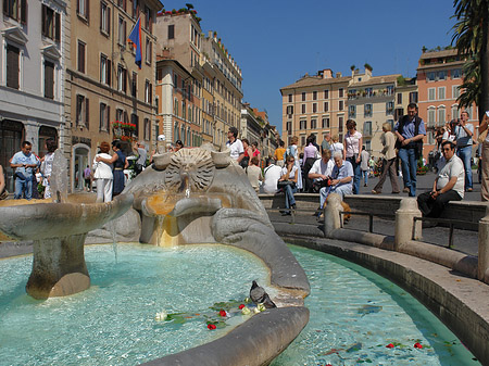 Foto Barcaccia Brunnen