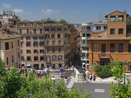 Fotos Gebäude an der Spanischen Treppe | Rom