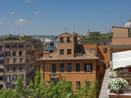 Gebäude an der Spanischen Treppe