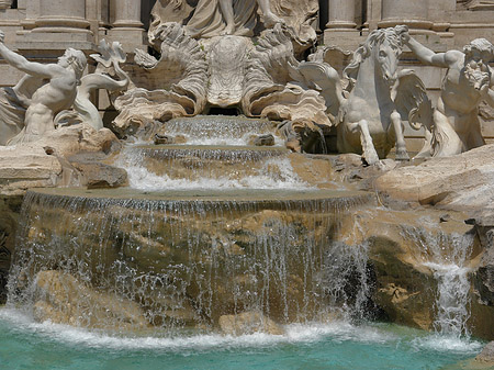 Details am Trevibrunnen